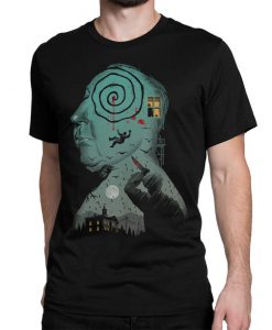 Alfred Hitchcock Movies Art T-Shirt, Women's and Men's Sizes