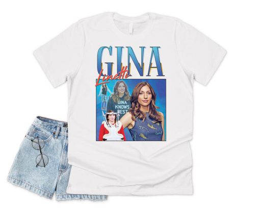Gina Linetti Homage T-shirt Top Shirt Tee Funny Brooklyn Nine Icon Vintage 90's 80's