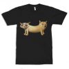 Grumpy Cat and Doge CatDog Funny T-Shirt