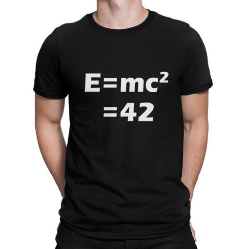 Hitchhiker's Guide to the Galaxy 42 Science T-Shirt, Women's and Men's Sizes