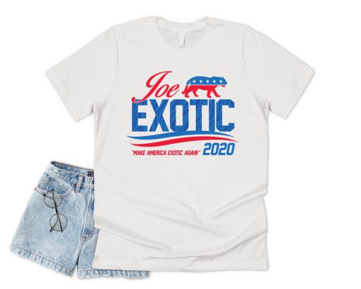 Joe Exotic For President 2020 The Tiger King T-shirt