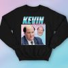 Kevin Malone Homage Sweatshirt Jumper Funny Office TV Show Retro 90's Vintage Men's Women's