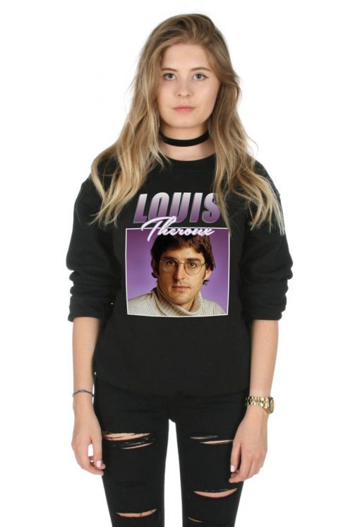 Louis Theroux Sweatshirt Sweater Jumper Top Fashion Blogger Tumblr Retro 90's Bae