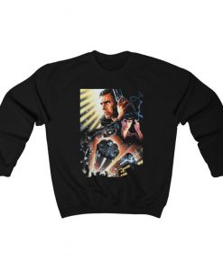 Blade Runner (1982) Movie Sweatshirt, Sci-Fi Film, Mens and Womens Sweater