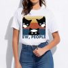 Ew People T-Shirt, Funny Vintage Three Black Cats T-shirt, Cat Lover T-Shirt, Unisex T-Shirt,