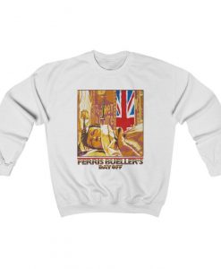 Ferris Bueller's Day Off (1986) Sweatshirt, Retro 80's Comedy Film, Mens and Womens Sweater