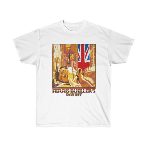 Ferris Bueller's Day Off (1986) T-Shirt, 80's Comody Film, Mens and Womens Tee