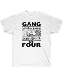 Gang of Four T-Shirt, Post-Punk Band, Mens and Womens Tee