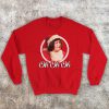Gavin & Stacey Nessa Santa Oh Oh Oh Comedy TV Unofficial Unisex Adults Sweatshirt