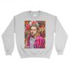 Kurt Cobain Sweatshirt - Kurt Cobain - 90s Sweatshirt - Fashion Sweatshirt - Streetwear - Pop Culture - Floral