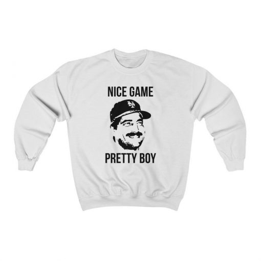 Nice Game Pretty Boy Retro Sweatshirt, 90s TV Comedy, Seinfield, Adult Mens & Womens Jumper