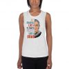 Not Fragile Like a Flower Fragile Like a Bomb Shirt, RBG Women's Rights Activists & Feminists who Love Ruth Bader Ginsburg, Lady's tank