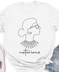 Notorious RBG Shirt, Ruth Bader Ginsburg Drawing Shirt, R.B.G Shirt, Supreme Court Justice, RBG Quotes, Feminist Support, Political Tee
