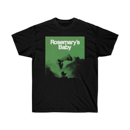 Rosemary's Baby (1968) Movie T-Shirt, 60's Drama Mystery, Mens and Womens Tee