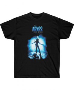 The Abyss (1989) Tee, 80's Mystery Film, Womens Mens Retro T-Shirt