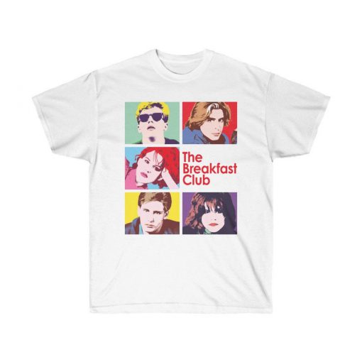 The Breakfast Club (1985) T-Shirt, Comedy-Drama film, Womens Mens Retro T-Shirt