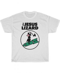 The Jesus Lizard Tee, Womens Mens Retro T-Shirt