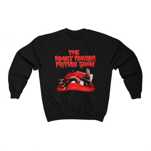 The Rocky Horror Picture Show (1975) Sweatshirt, 70s Sci-Fi Movie Lover, Adult Mens & Womens