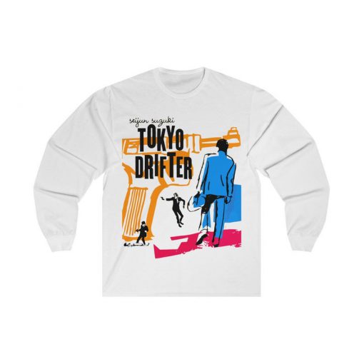 Tokyo Drifter (1966) Sweatshirt, 60s Thriller Movie, Adult Mens Women's