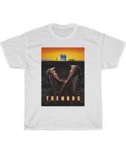 Tremors (1990) Tee, 90's Monster Film, Womens Mens Retro T-Shirt