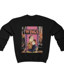 Wings (1927) Retro Sweatshirt, 20's Movie, Womens Mens Jumper