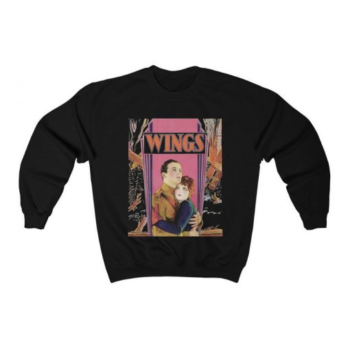 Wings (1927) Retro Sweatshirt, 20's Movie, Womens Mens Jumper