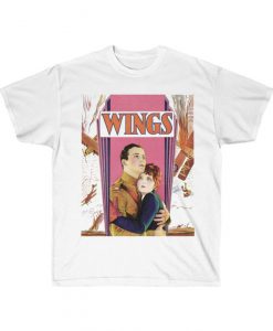 Wings (1927) Tee, 20's Movie, Womens Mens Retro T-Shirt