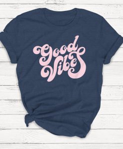 Good Vibes T-shirt, Positive Vibes, Retro Tshirt, Vintage, 70's Tshirt Namaste, Equality, Girl Power, Empowerment, Women's Rights