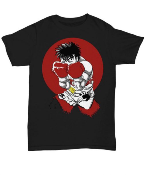 Hajime no ippo t-shirt fighting spirit shirt anime