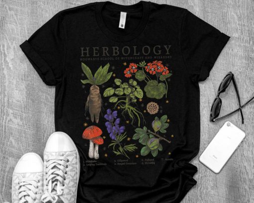 Harry Potter Herbology Plants, Movie TShirt