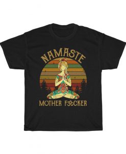 Hippies Yoga Namaste Vintage T-Shirt