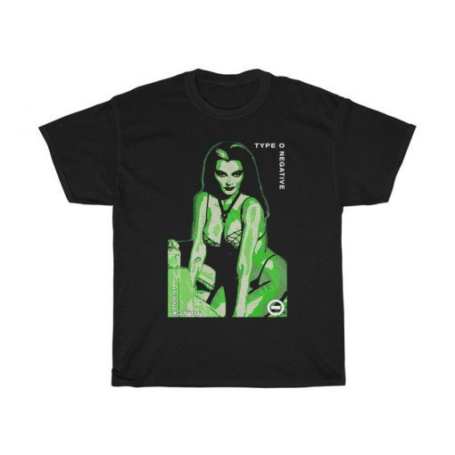 Lily Munster Bloody Kisses Type O Negative T-Shirt