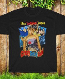 Lisa Left Eye Lopes T-Shirt, Tlc Unisex Tee Shirt