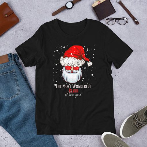 Merry Christmas Beard Shirt, Happy New Year 2021 Shirt, Santa claus, Christmas Gift Tee, Christmas Shirt, Noel Shirt, Ugly Christmas tshirt
