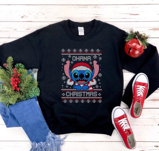 Ohana Christmas Stitch Sweatshirt