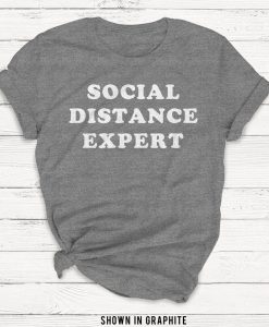 Social Distancing Shirt, Social Distance Expert Shirt, Quarantine Shirt, Introvert, Women's Tshirt, Work From Home, Retro, Funny T-shirt