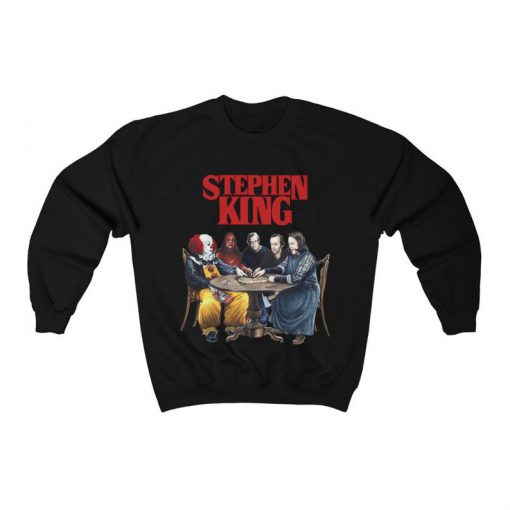 Stephen King Sweatshirt, Stephen King Movie Sweatshirt, Horror Movie Sweatshirt, Halloween Sweatshirt, Retro Cult Classic Sweatshirt