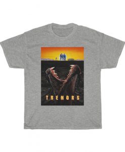 Tremors (1990) Tee, 90's Monster Film, Womens Mens Retro T-Shirt