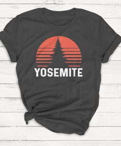 Yosemite Tshirt, Camping Shirt, Outdoor Shirt, Vintage Shirt, Summer Shirt, Graphic Tees, Adventure, Explore, Retro Shirt, Mountains