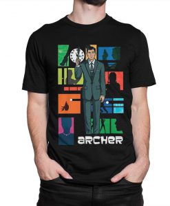Archer TV Series T-Shirt, Men's and Women's Sizes