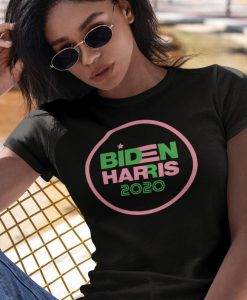 Biden Harris 2020, AKA, Job Biden 2020, Biden Shirt, Kamala Shirt, kamala harris sorority, AKA, Alpha Kappa Alpha, Green and Pink Shirt