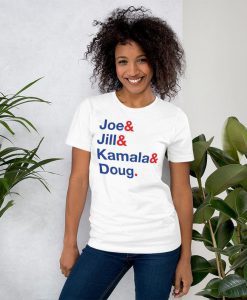 Biden Harris Helvetica T-Shirt, Joe Jill Kamala Doug, Biden Harris 2020, Election 2020, Political T-Shirt, Political Gifts