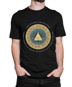 Bill Cipher Gravity Falls T-Shirt, Men's and Women's Sizes