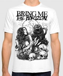 Bring Me the Horizon Art T-Shirt, BMTH Rock T-Shirt, Men's and Women's All Sizes