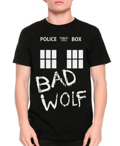 Doctor Who Bad Wolf T-Shirt, Men's and Women's Sizes