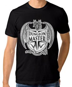 Dungeon Master Graphic T-Shirt, Dungeons and Dragons Board Gamer T-Shirt, Men's and Women's Sizes