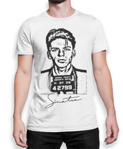 Frank Sinatra Mugshot T-Shirt, Retro Graphic T-Shirt, Men's and Women's All Sizes