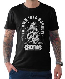 Kreator Thrown Into Sorrow T-Shirt, Men's and Women's All Sizes