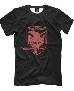 Metal Gear Fox Hound T-Shirt, Video Game Tee, Men's Women's All Sizes