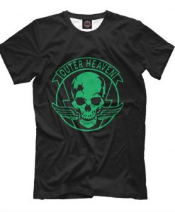 Metal Gear Outer Heaven T-Shirt, Video Game Tee Unisex
